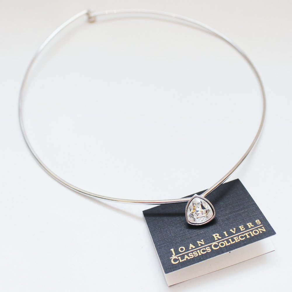 Joan Rivers Crystal Hardwire Necklace